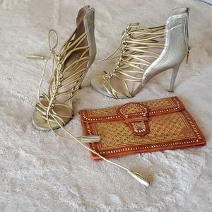 Shoes& clutch